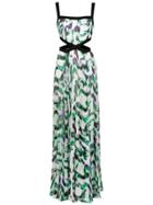 Tufi Duek Long Printed Dress - Green