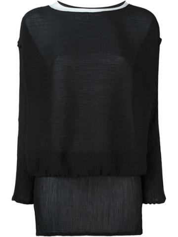 Issey Miyake Cauliflower Creased Top