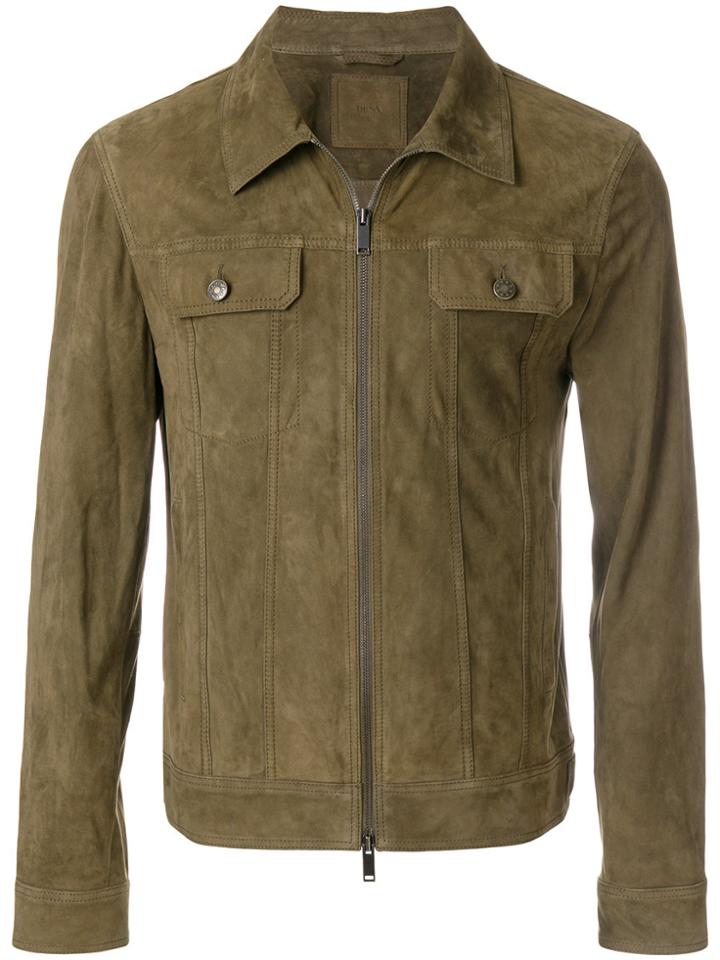 Desa Collection Shirt Jacket - Green