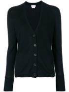 Dkny Button-down Fitted Cardigan - Black