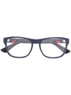 Gucci Eyewear Square Frame Glasses - Blue