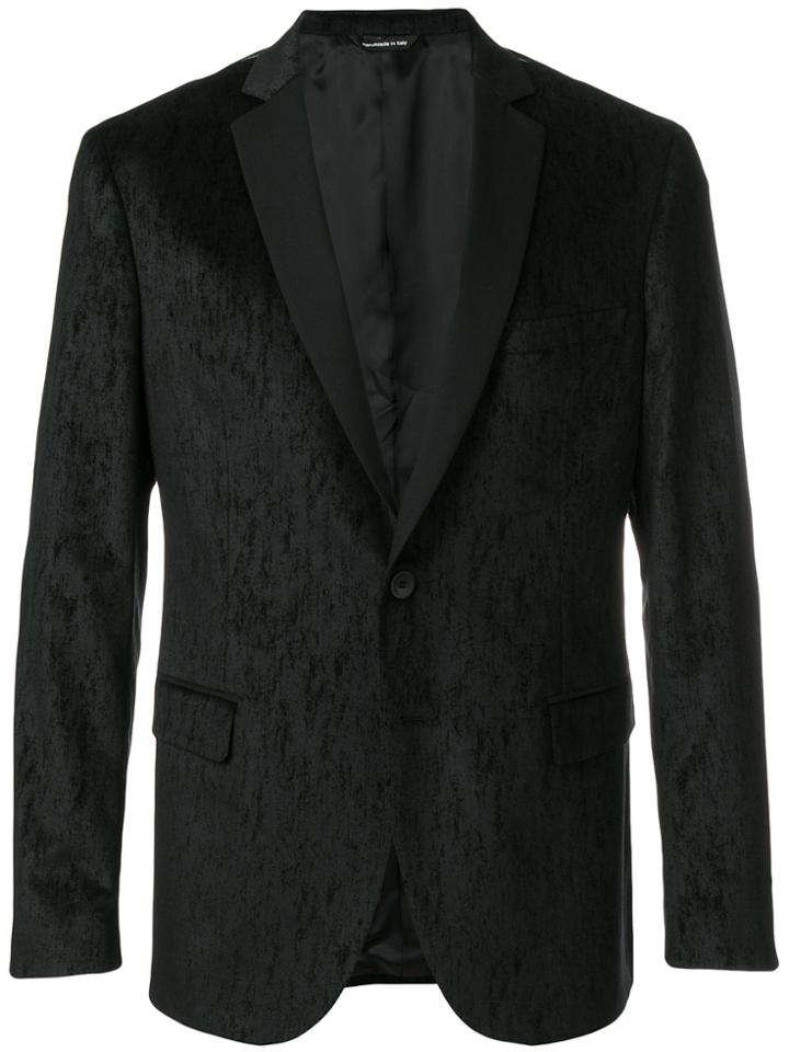 Tonello Tailored Fitted Blazer - Black