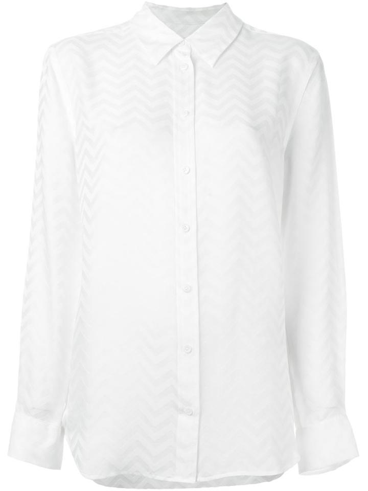 Equipment Chevron Effect Shirt