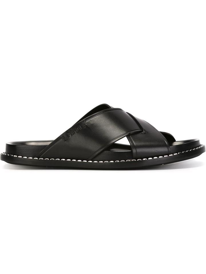 Fendi Crisscross Sandals