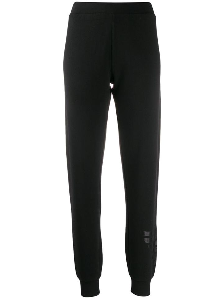 Emporio Armani Logo Track Pants - Black