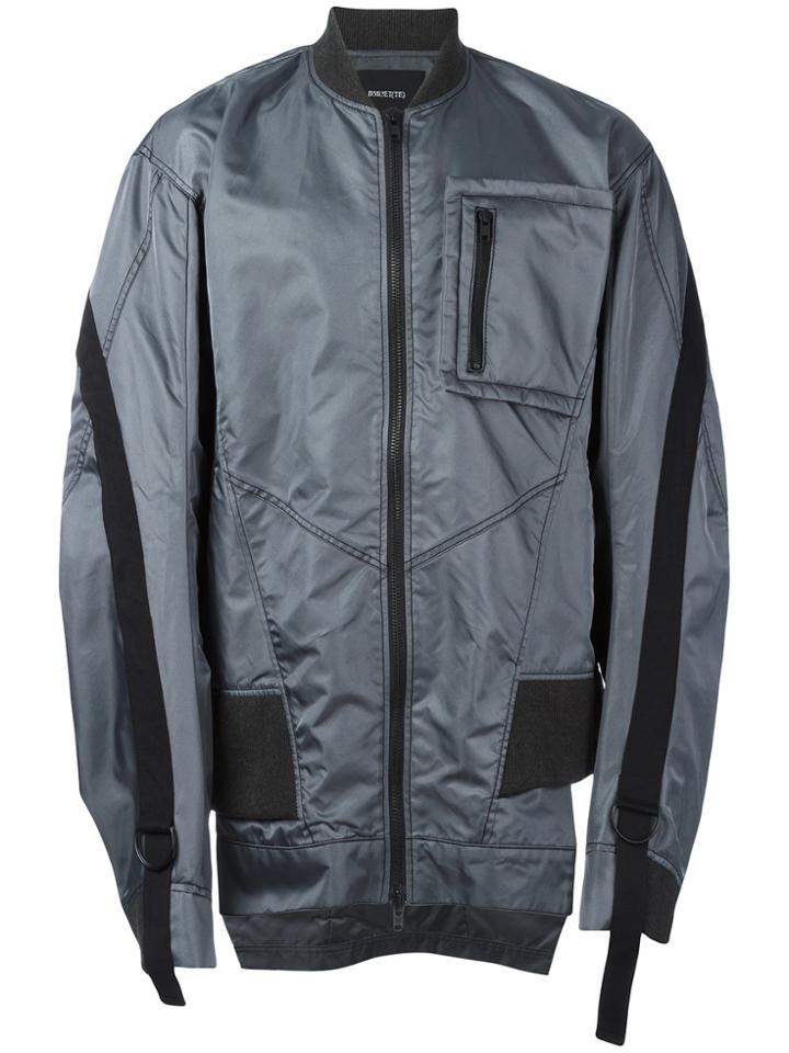 Bmuet(te) Oversized Bomber Jacket - Grey