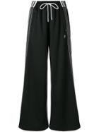 Adidas Originals By Alexander Wang Wide-leg Track Pants - Black