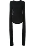 Max Tan Oversized Sleeve T-shirt