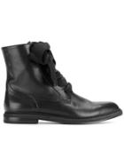 A.f.vandevorst Lace-up Detail Ankle Boots - Black