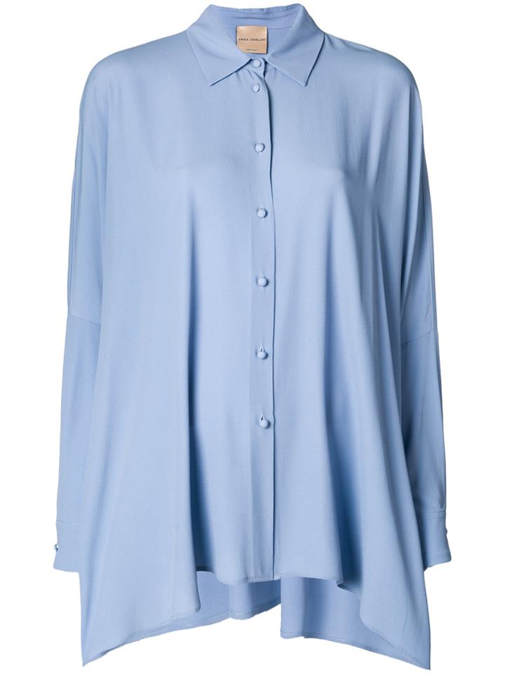 Erika Cavallini Loose-fit Shirt - Blue