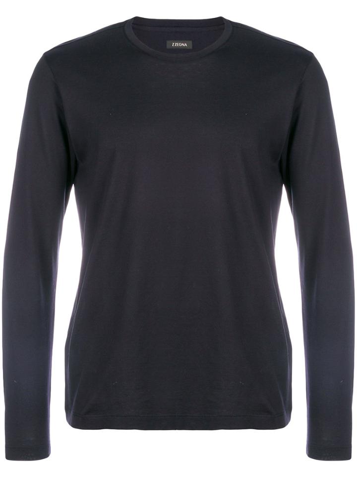 Z Zegna Crew-neck Jumper - Blue
