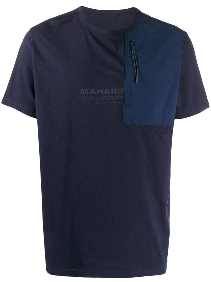 Maharishi Logo T-shirt - Blue