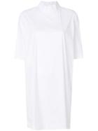 Paskal High Neck Dress - White