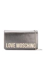 Love Moschino Charm Cross Body Bag - Silver