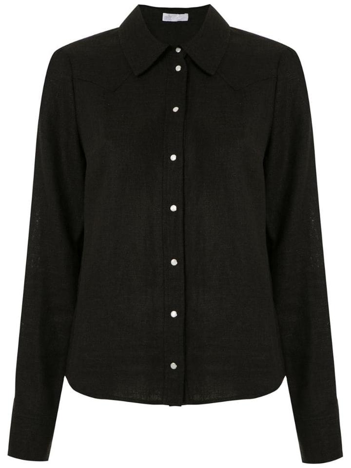 Nk Aime Rustic Shirt - Black
