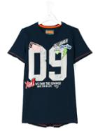 Vingino - Teen Printed T-shirt - Kids - Cotton - 14 Yrs, Blue