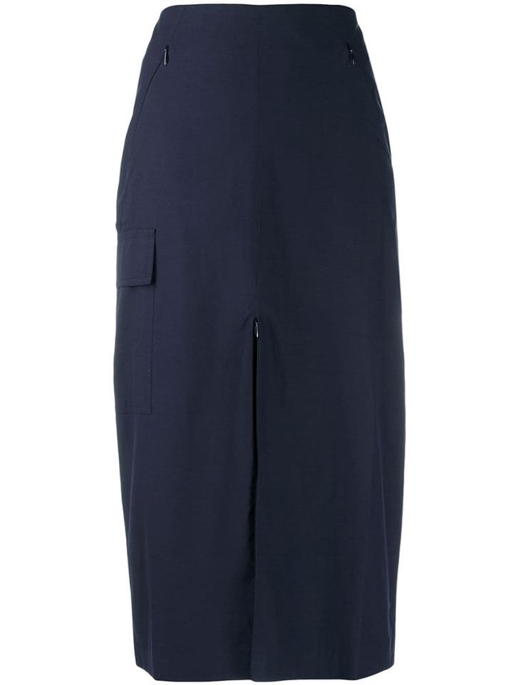 Aalto Classic Pencil Skirt - Blue