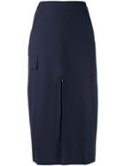 Aalto Classic Pencil Skirt - Blue
