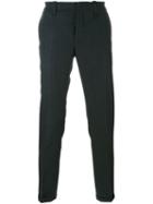 Dondup Straight Trousers, Men's, Size: 36, Blue, Cotton/polyamide/spandex/elastane/virgin Wool