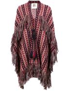 Figue Formentera Shawl - Red