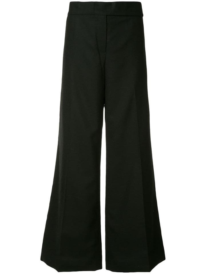 Chanel Vintage Cc Long Trousers - Black