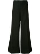 Chanel Vintage Cc Long Trousers - Black