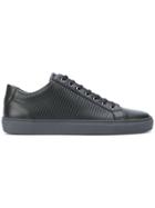 Canali Lace-up Sneakers - Black