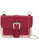 Red Valentino Buckle Detail Crossbody Bag, Women's, Calf Leather/metal (other)