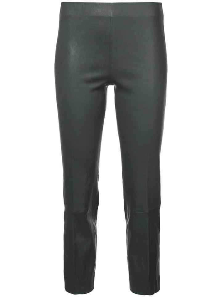 Vince Cropped Trousers - Grey