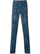 Missoni Printed Tailored Trousers - Blue