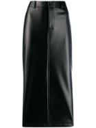 Alexander Wang Pencil Midi Skirt - Black