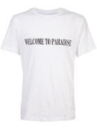 Cynthia Rowley Welcome To Paradise T-shirt - White