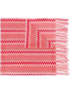 Missoni Wavy Pattern Knitted Scarf
