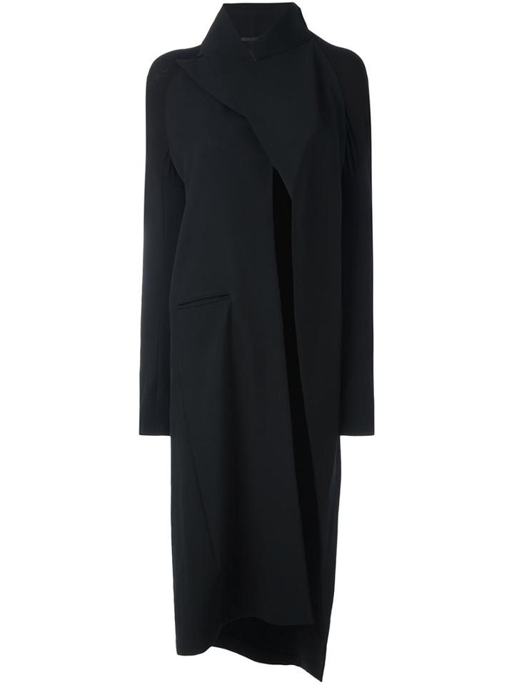 Yohji Yamamoto Long Asymmetric Coat