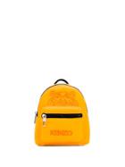 Kenzo Mini Tiger Embroidered Backpack - Yellow