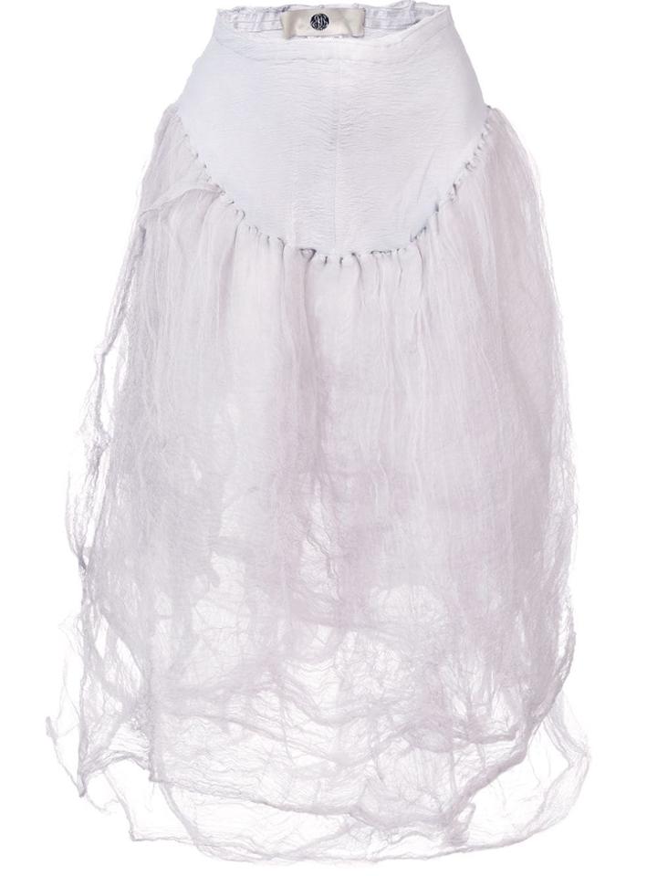 Marc Le Bihan Loose Full Skirt - Pink & Purple