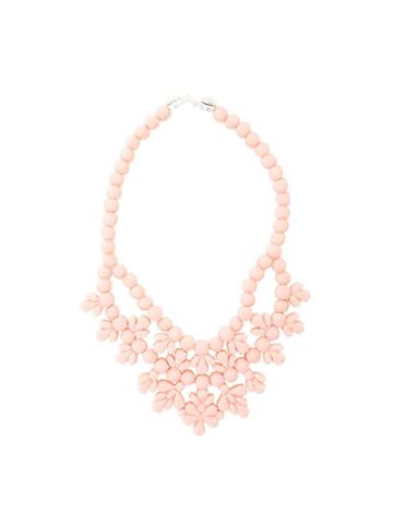 Ek Thongprasert Beaded Necklace, Women's, Pink/purple, Silicone