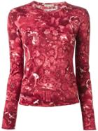 Jean Paul Gaultier Vintage Babies Print Top - Red