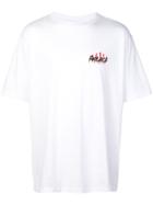 Palace Logo Dropped Shoulder T-shirt - White