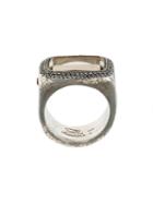 Rosa Maria Diamond Studded Ring, Women's, Size: 53, Metallic