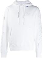 Off-white Cross Logo Print Hoodie