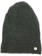 Lost & Found Ria Dunn - Wool Beanie - Men - Linen/flax/nylon/mohair/wool - One Size, Grey, Linen/flax/nylon/mohair/wool