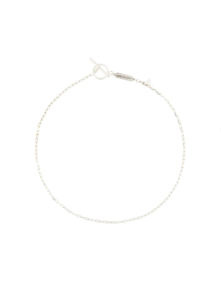 Coup De Coeur T-bar Necklace - Metallic