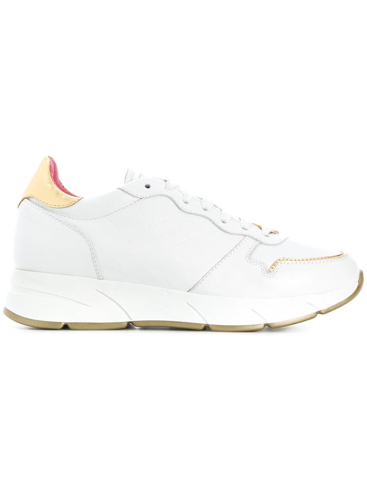 Blumarine Chunky Sole Runner Sneakers - White