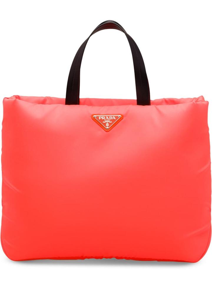 Prada Medium Shopper Bag - Yellow
