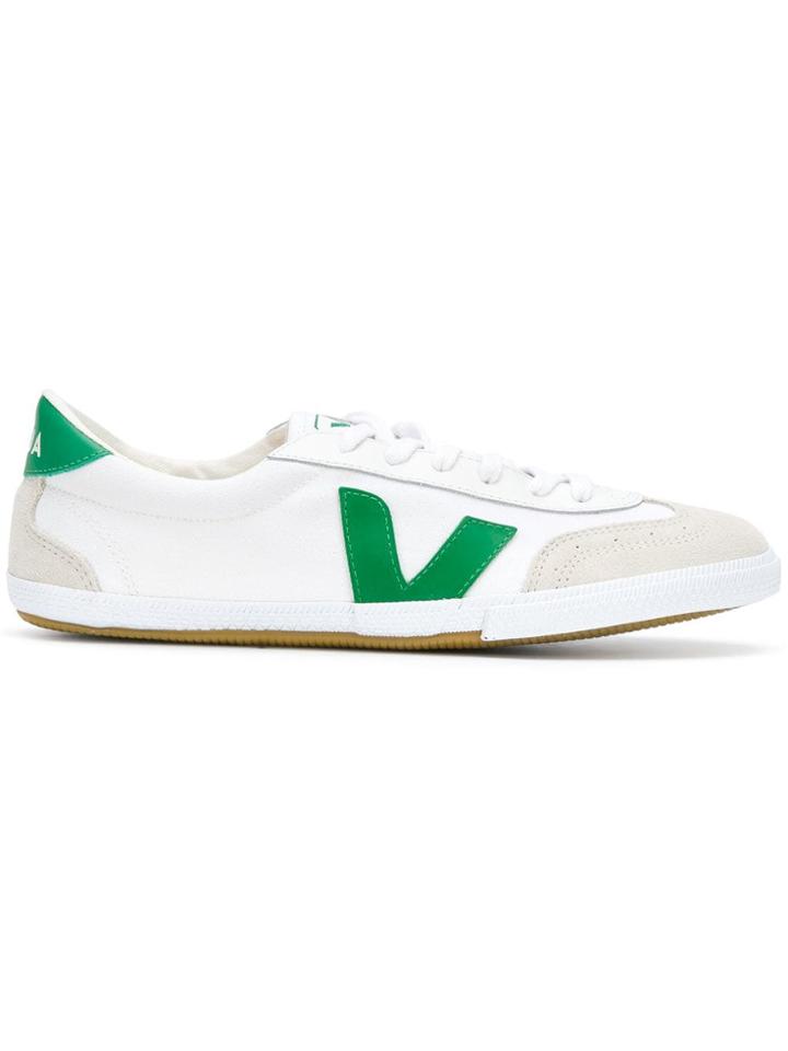 Veja Volley Lace-up Sneakers - White
