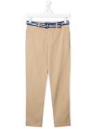 Ralph Lauren Kids Teen Classic Belted Chinos - Neutrals