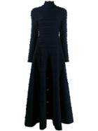 Maison Rabih Kayrouz Textured Striped Dress - Blue