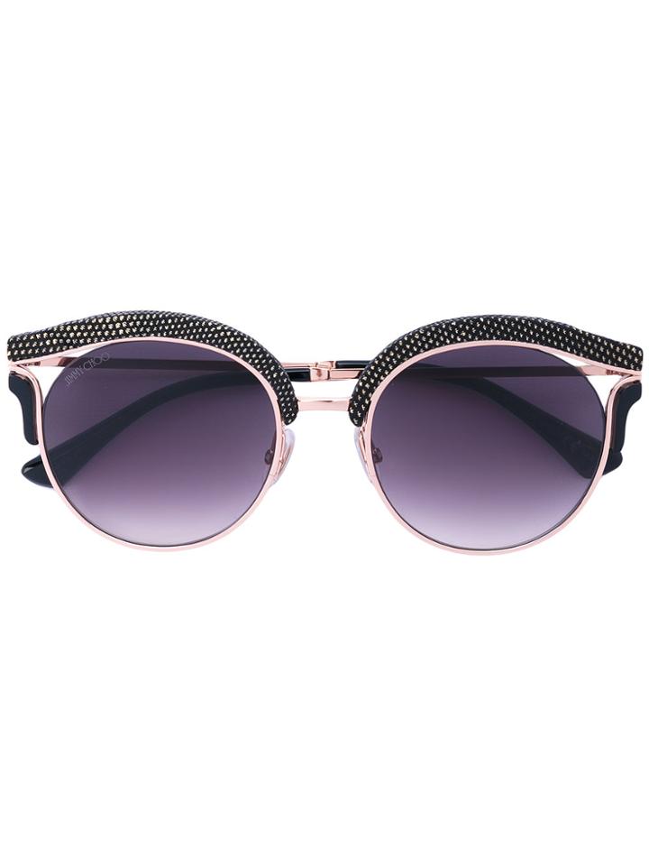 Jimmy Choo Eyewear Lash Sunglasses - Black