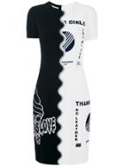 Stella Mccartney Stitch Panel Dress - Black